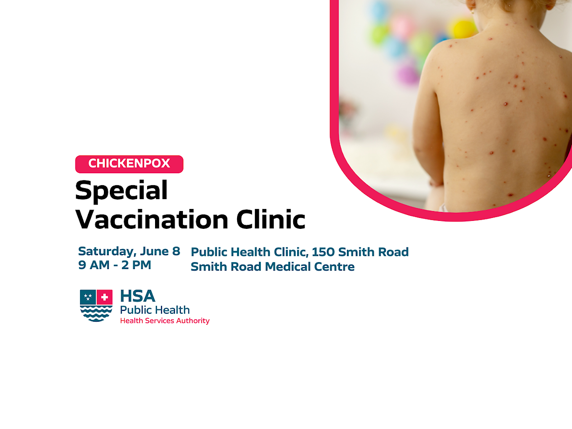 Event Banner Website Special Vaccine Clinic Chicken pox